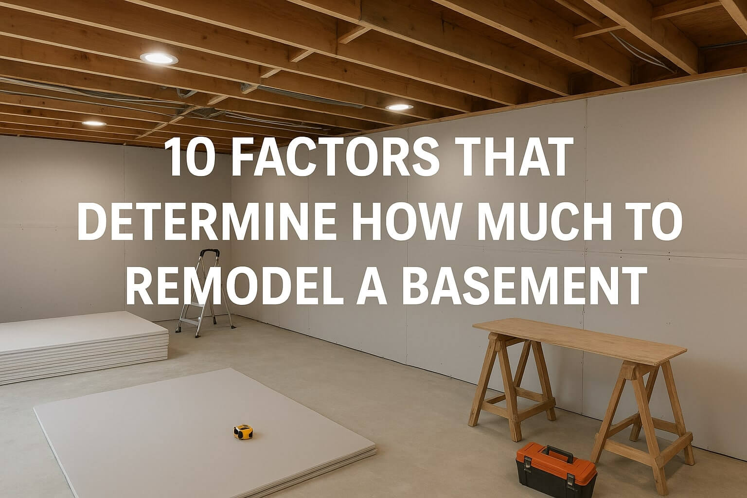 10 Factors That Determine How Much to Remodel a Basement